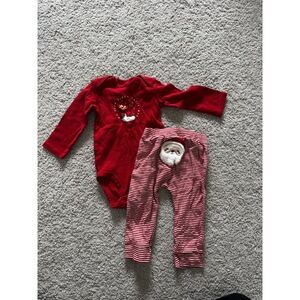 Carter's Christmas set Size 12mo